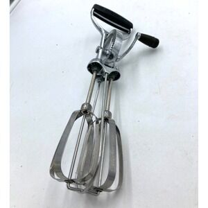 Vintage EKCO Best Egg Beater Hand Mixer Made‎ In U.S.A.